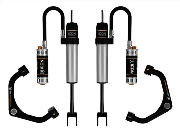Icon 0-2" Lift CDCV Front Shocks w/ Tube UCA For 2020-2021 GMC Sierra 2500HD