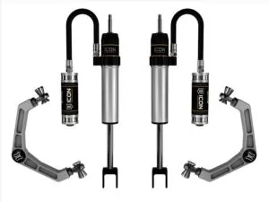 Icon 0-2" Lift RR Front Shocks w/ Billet UCA For 2020-2021 Chevy Silverado 2500HD