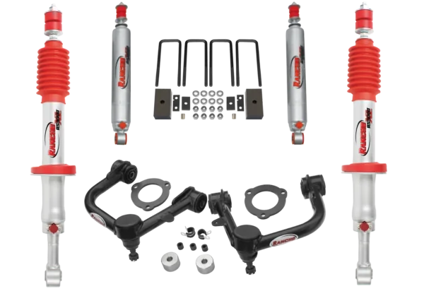 Rancho 2.5" Front 1.5" Rear Lift Kit with UCAs for 2005-2021 Toyota Tacoma