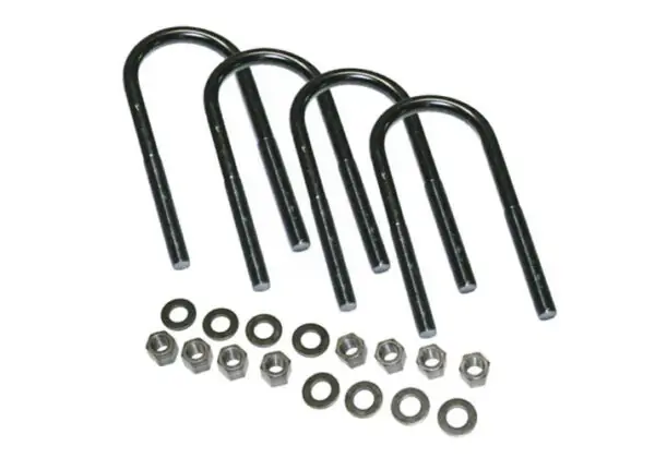 SuperLift Ubolt Kit 5/8 x 3 1/4 x 19 - Large Radius with Hardware
