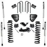 SuperLift 4" Lift Kit w/ FOX Shocks For 2005-2007 Ford F-250 4WD Diesel w/o 4Link Arms w/o Radius Arms