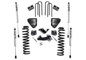 SuperLift 4" Lift Kit w/ FOX Shocks For 2005-2007 Ford F-250 4WD Diesel w/o 4Link Arms w/o Radius Arms