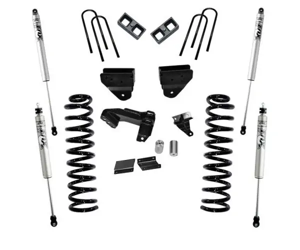 SuperLift 4" Lift Kit w/ FOX Shocks for 2011-2016 Ford F-350 4WD Diesel w/o 4Link Arms w/o Radius Arms