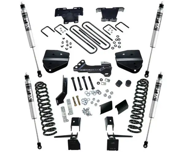 SuperLift 4" Lift Kit w/ FOX Shocks for 2017-2021 Ford F-250 4WD Diesel w/o 4Link Arms w/o Radius Arms