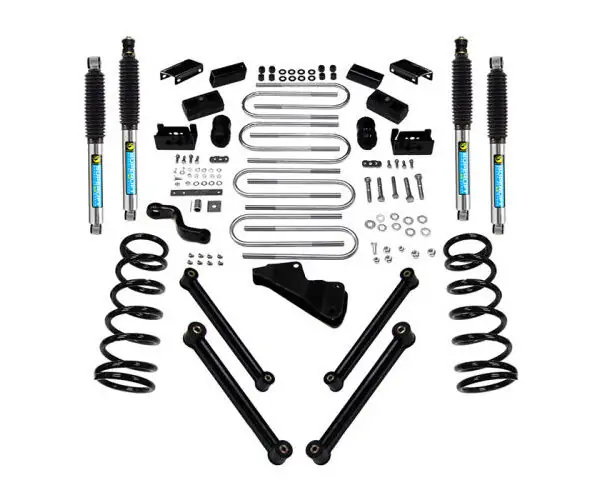 SuperLift 4" Lift Kit with Bilstein Shocks For 2011-2013 Ram 2500 and 2011-2012 Ram 3500 Diesel 4WD