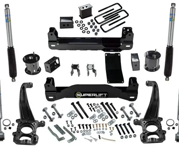 SuperLift 6" Lift Kit w/ Bilstein Shocks for 2004-2008 Ford F-150 4WD