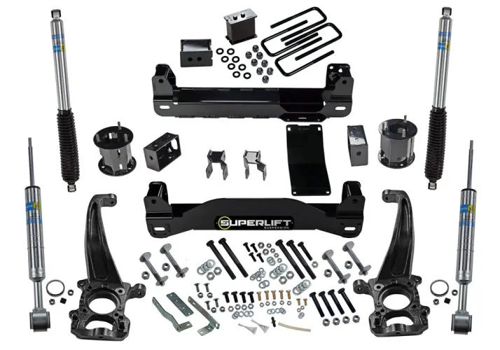 SuperLift 6" Lift Kit w/ Bilstein Shocks for 2004-2008 Ford F-150 4WD