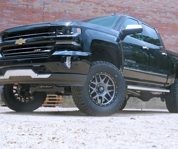 SuperLift 6.5" Lift Kit w/ Shadow Shocks For 2007-2016 Chevy Silverado 1500 2WD w/ Cast Steel Ctrl Arms