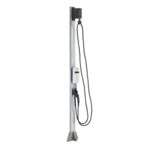 EvoCharge Electric/Hybrid Vehicle Charger SAE J1772 Standard EVSE Level 2 Single Port with Pedestal Retractor (25 Foot Cable Length)