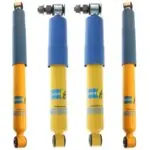 Bilstein 4600 Front Rear Shocks for 1973-2005 Chevy P10/P1500/P20/P2500/P30/P3500/P32/P37