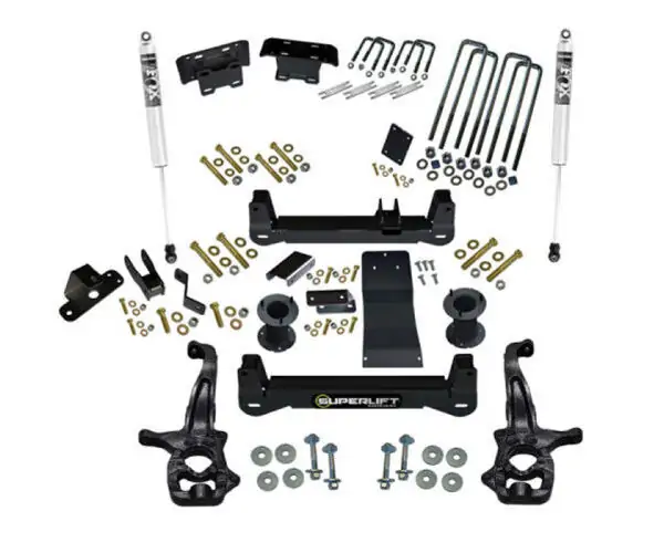 SuperLift 6" Lift Kit 2019-2021 Chevrolet Silverado GMC Sierra Trail Boss 1500 4WD FOX Shocks