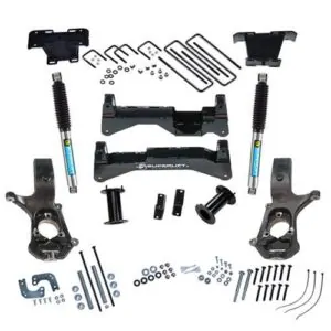 SuperLift 8" Lift Kit 2007-2016 Chevy Silverado/GMC Sierra 4WD Cast Steel Arms Bilstein Shocks