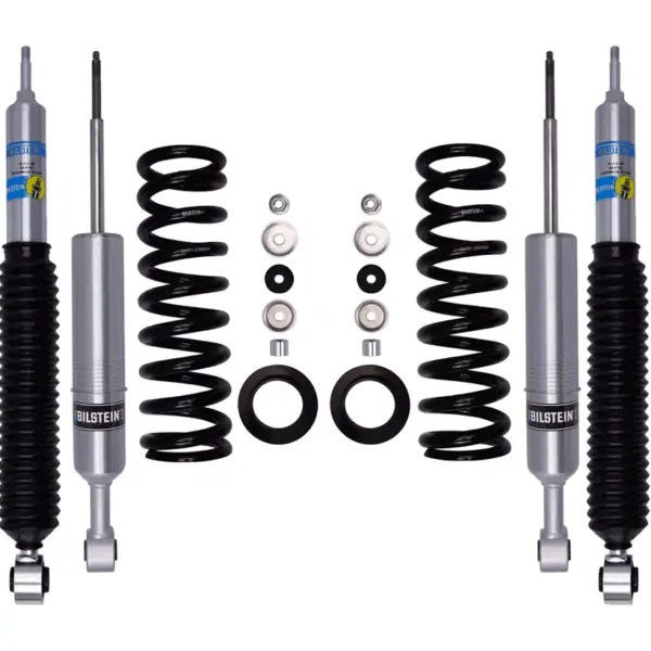Bilstein 6112 0-3.5" Lift Coilovers with 5100 Rear Shocks for 2010-2023 Toyota 4Runner