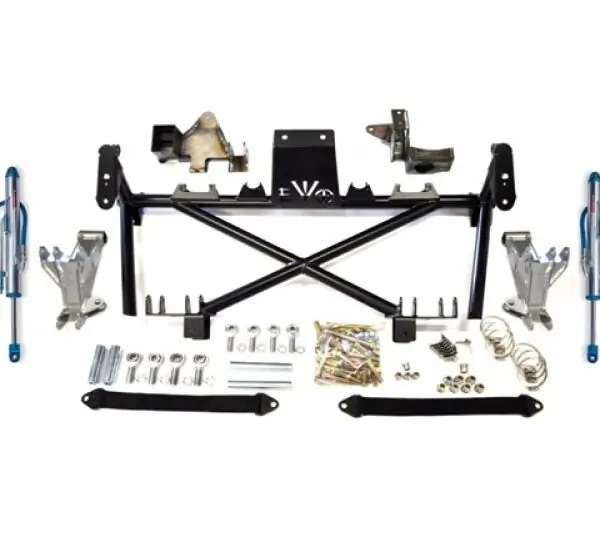 Jeep JK Rear Double Throw Down EVO Lever System With Coilover and Bypass 07-18 Wrangler JK EVO Manufacturing