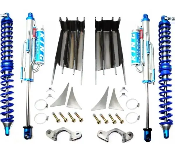 Jeep JK Front D60 Double ThrowDown Coilover/Bypass System with 12.0 Inch Travel Shocks 07-18 Wrangler JK EVO Manufacturing