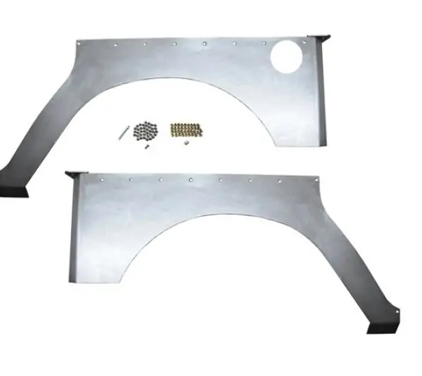 Jeep JKU 07-18 Wrangler JK Rear Rockskin Builder Armor Corners 4 Door EVO Mfg