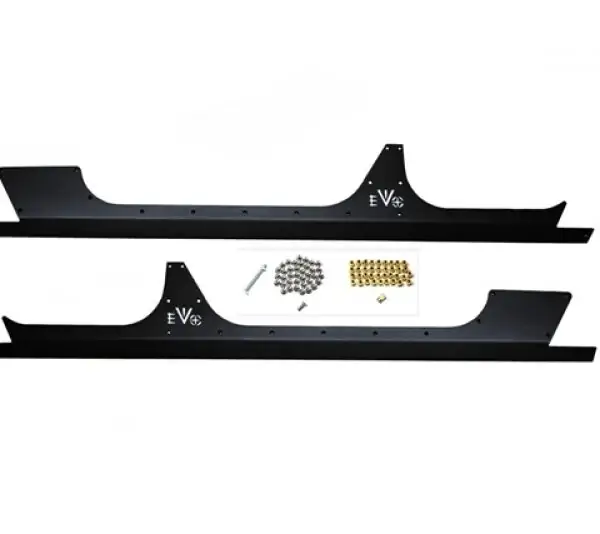 Jeep JK 4 Door RockSkins 07-18 Wrangler JK Unlimited Black EVO Manufacturing