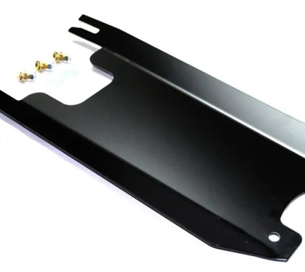 Jeep JK Transmission Skid Plate 07-18 Wrangler JK Manual Black Powdercoat EVO Manufacturing