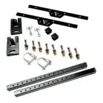 Jeep JK Quick Release Mudflap Bracket 07-18 Wrangler JK Kit EVO Manufacturing