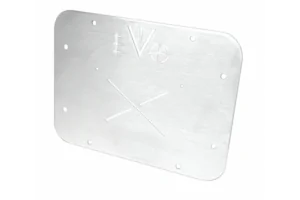 Jeep JK Gate Plate Vent Delete 07-18 Wrangler JK Aluminum EVO Manufacturing