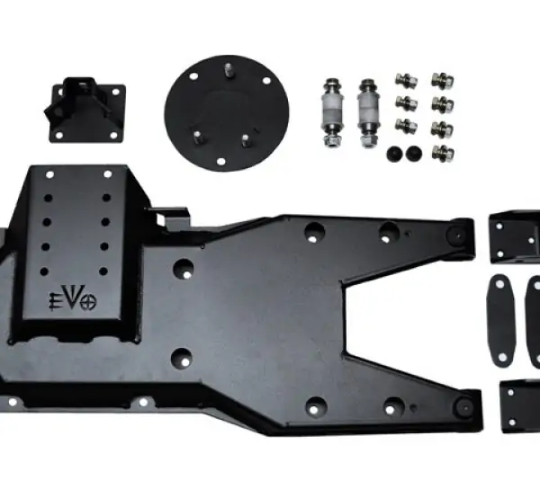 Jeep JK Pro Series Hinged Gate Carrier 07-18 Wrangler JK Raw EVO Manufacturing