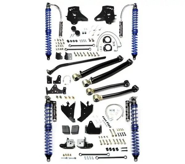 Jeep JL Coil Over Upgrade Kit 18-Pres Wrangler JL Enforcer Pro Stage 2 Black EVO Mfg