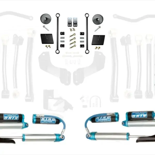 Jeep Wrangler JL 2.5 Inch Heavy Duty Enforcer Lift Stage 1 with EVO SPEC King 2.5 Inch Shocks with Adjusters EVO Manufacturing