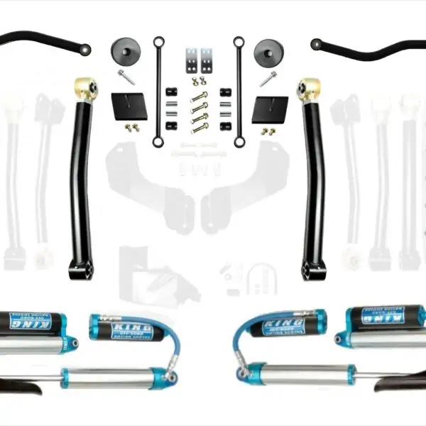 Jeep Wrangler JL 2.5 Inch Diesel Enforcer Lift Stage 2 Plus with EVO SPEC King 2.5 Inch Shocks with Adjusters EVO Manufacturing