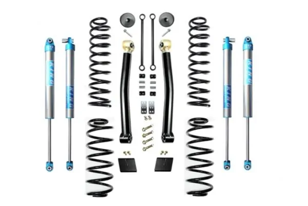 Jeep Wrangler JL 2.5 Inch Enforcer Lift Stage 2 with EVO SPEC King 2.0 Shocks EVO Manufacturing