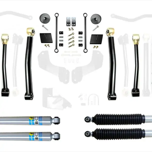 Jeep Wrangler JL 2.5 Inch Heavy Duty Enforcer Lift Stage 3 with Bilstein Shocks EVO Manufacturing