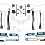 Jeep Wrangler JL 2.5 Inch Enforcer Lift Stage 3 with EVO SPEC King 2.5 Inch Shocks with Adjusters EVO Manufacturing