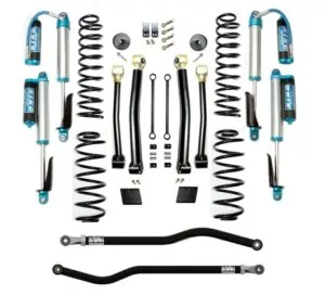 Jeep JL 2.5 Inch Lift Kit 18-Pres Wrangler JL Enforcer Lift Stage 3 Plus with EVO SPEC King 2.5 Shocks EVO Mfg