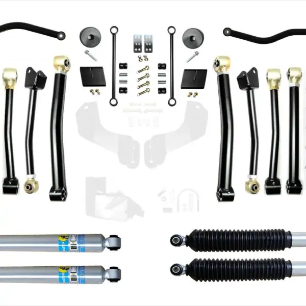 Jeep Wrangler JL 2.5 Inch Heavy Duty Enforcer Lift Stage 4 Plus with Bilstein Shocks EVO Manufacturing
