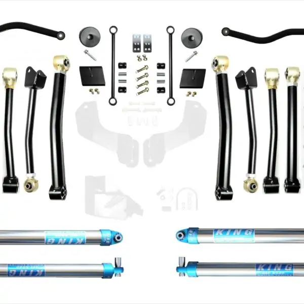 Jeep Wrangler JL 2.5 Inch Heavy Duty Enforcer Lift Stage 4 Plus with EVO SPEC King 2.0 Inch Shocks EVO Manufacturing
