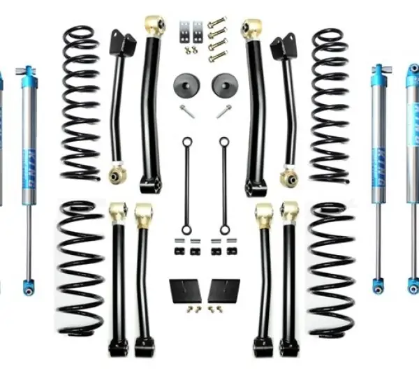 Jeep Wrangler JL 2.5 Inch Enforcer Lift Stage 4 with EVO SPEC King 2.0 Shocks EVO Manufacturing