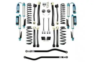 Jeep JL 2.5 Inch Lift Kit 18-Pres Wrangler JL Enforcer Lift Stage 4 Plus with EVO SPEC King 2.5 Shocks EVO Mfg