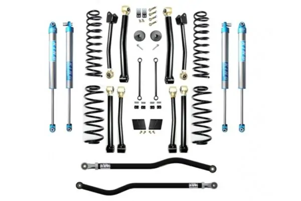 Jeep Wrangler JL 2.5 Inch Enforcer Lift Stage 4 Plus with EVO SPEC King 2.0 Shocks EVO Manufacturing
