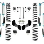 Jeep JL 2.5 Inch Enforcer Overland Lift Stage 1 with Spec King 2.5 Shocks 18-Present Wrangler JL Unlimited EVO Manufacturing