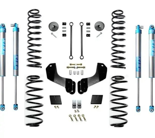 Jeep Wrangler JL 2.5 Inch Enforcer Overland Lift Stage 1 with EVO SPEC King 2.0 Shocks EVO Manufacturing