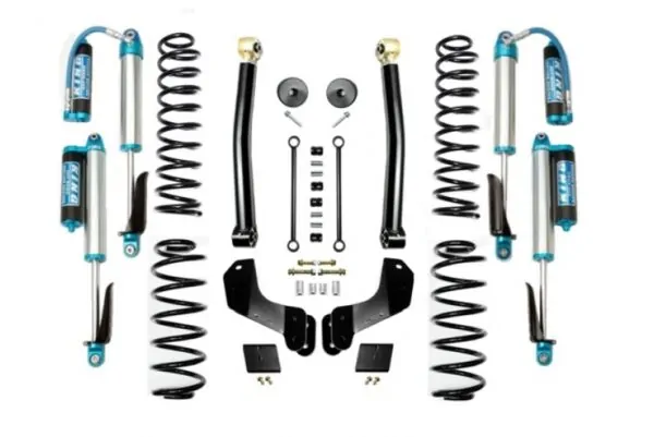 Jeep JL 2.5 Inch Enforcer Overland Lift Stage 2 with Spec King 2.5 Shocks 18-Present Wrangler JL Unlimited EVO Manufacturing