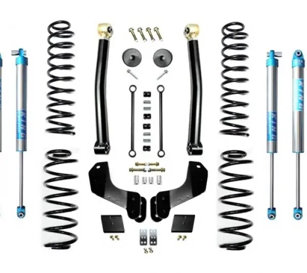 Jeep Wrangler JL 2.5 Inch Enforcer Overland Lift Stage 2 with EVO SPEC King 2.0 Shocks EVO Manufacturing