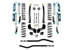 Jeep JL 2.5 Inch Lift Kit 18-Pres Wrangler JL Enforcer Overland Lift Stage 2 Plus with EVO SPEC King 2.5 Shocks EVO Mfg