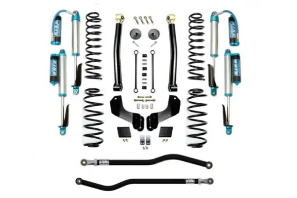 Jeep JL 2.5 Inch Lift Kit 18-Pres Wrangler JL Enforcer Overland Lift Stage 2 Plus with EVO SPEC King 2.5 Shocks EVO Mfg