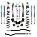 Jeep Wrangler JL 2.5 Inch Enforcer Overland Lift Stage 2 Plus with EVO SPEC King 2.0 Shocks EVO Manufacturing
