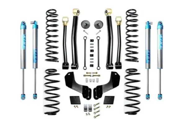 Jeep Wrangler JL 2.5 Inch Enforcer Overland Lift Stage 3 with EVO SPEC King 2.0 Shocks EVO Manufacturing