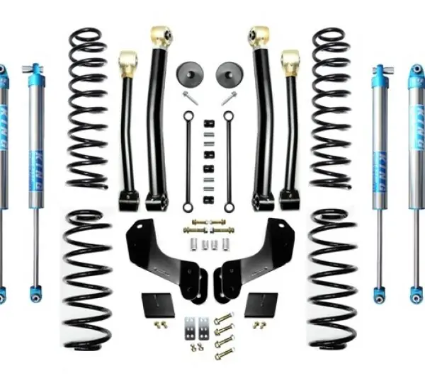 Jeep Wrangler JL 2.5 Inch Enforcer Overland Lift Stage 3 with EVO SPEC King 2.0 Shocks EVO Manufacturing