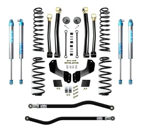 Jeep Wrangler JL 2.5 Inch Enforcer Overland Lift Stage 3 Plus with EVO SPEC King 2.0 Shocks EVO Manufacturing