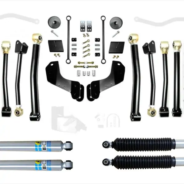 Jeep Wrangler JL 2.5 Inch Heavy Duty Enforcer Overland Lift Stage 4 with Bilstein Shocks EVO Manufacturing