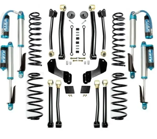 Jeep JL 2.5 Inch Enforcer Overland Lift Stage 4 with Spec King 2.5 Shocks 18-Present Wrangler JL Unlimited EVO Manufacturing