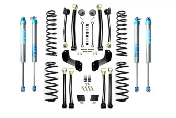 Jeep Wrangler JL 2.5 Inch Enforcer Overland Lift Stage 4 with EVO SPEC King 2.0 Shocks EVO Manufacturing